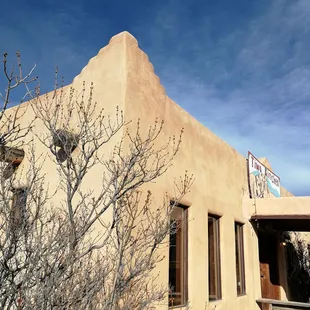 the outside of the building