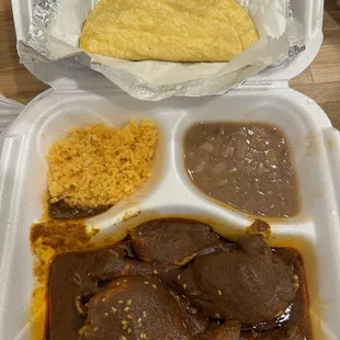 Chicken with Red Mole