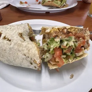 Chicken Burrito Americano