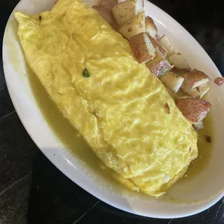 Salsa Verde Omelet