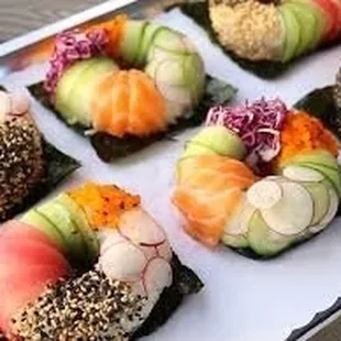 sashimi, sushi and sashimi, food, sushi