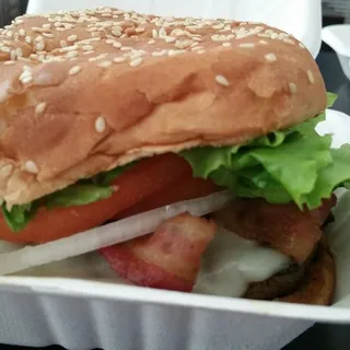 Mushroom Cheeseburger