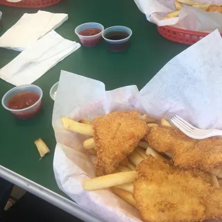 Three-Piece Fish and Chips