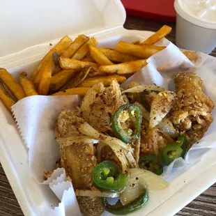 49. Five Salt and Pepper Wings