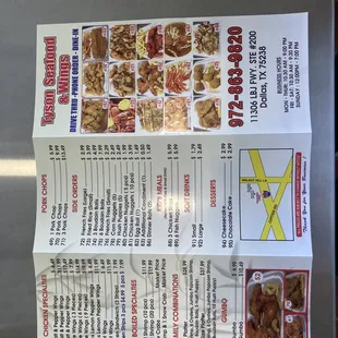 FISH, SHRIMP, GUMBO, CRAWFISH, WINGS.... AND MORE