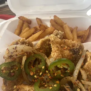 49. Five Salt and Pepper wings