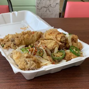 10 Salt &amp; Pepper Wings