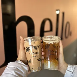 Double Peach Green Tea