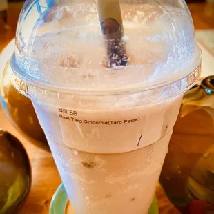 Real Taro Smoothie