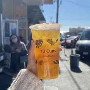 Oolong White Peach Tea