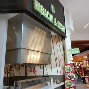 the interior of the restaurant