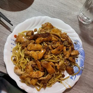 Hibachi Chicken Side Noodle Side Fried Rice