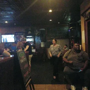 This lady here sang baby. #Karoake