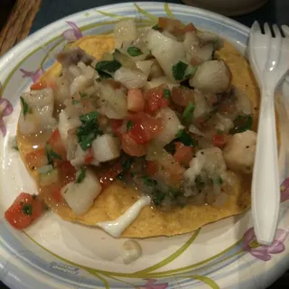 Fish Ceviche Tostada