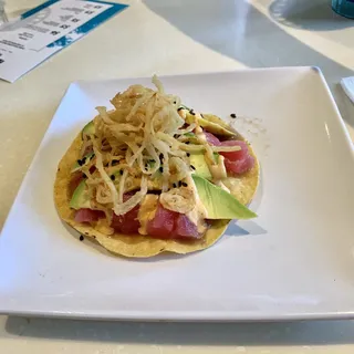 Ahi Tuna Tostada