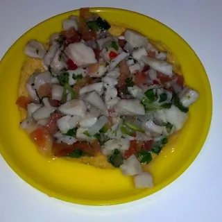 Fish Ceviche Tostada