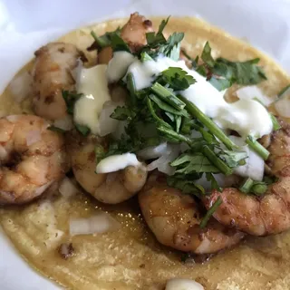 Garlic Shrimp Taco