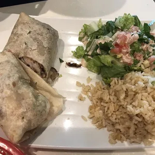 Grilled Fish Burrito