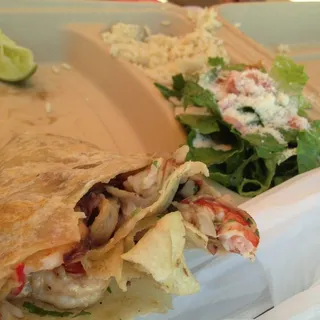 Seafood Burrito