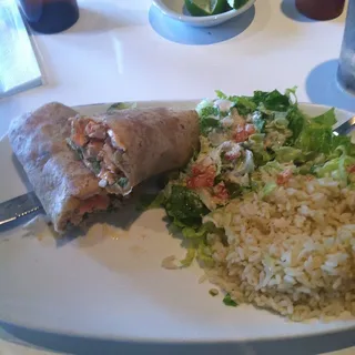 Salmon Burrito