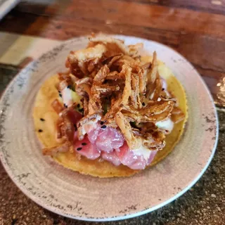 Ahi Tuna Tostada