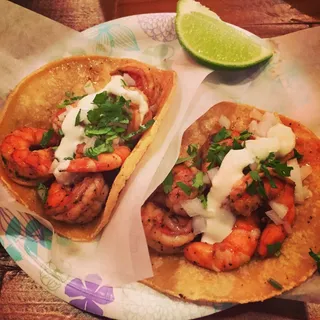 Garlic Shrimp Taco