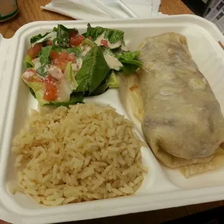 Grilled Fish Burrito