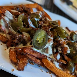 Loaded fries.