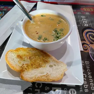 Crawfish bisque