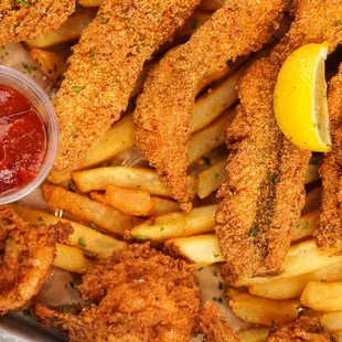 Shrimp &amp; Catfish