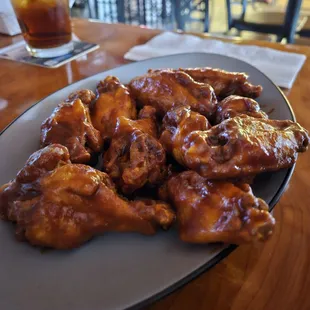 Bbq bone-in wings...delicious!