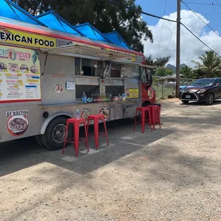 a mexican food truck