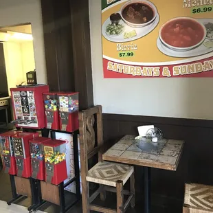Even small vending machines