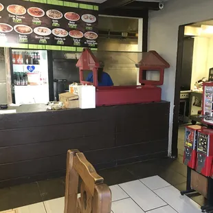 Salsa bar for all the salsa you want