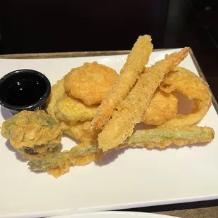 Tempura that came with udon