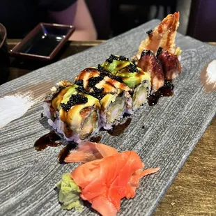 Black dragon roll
