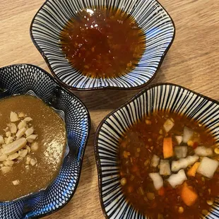 Dipping sauces