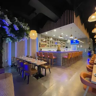 Bar area