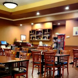 interior, sushi and sashimi
