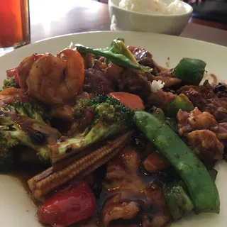 Hunan Triple Delight