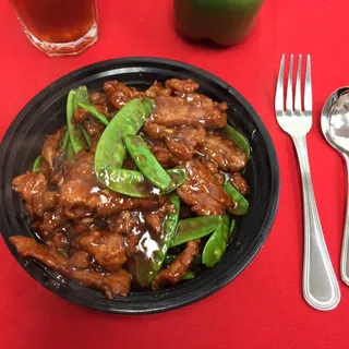 Beef with Snow Peas