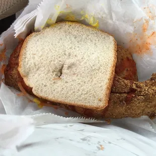 OMG best fish sandwich of your whole life.  Don't die before you eat one. Humongous