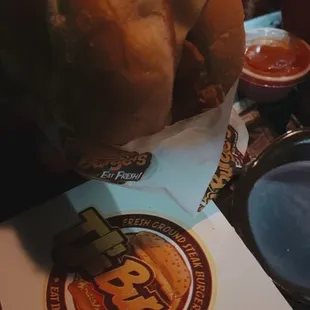 Spicy chicken sandwich