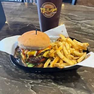 #2 Combo   Double Burger