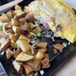 Ham and Cheese Omelette