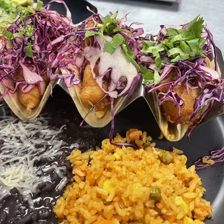 3 Tacos Plate