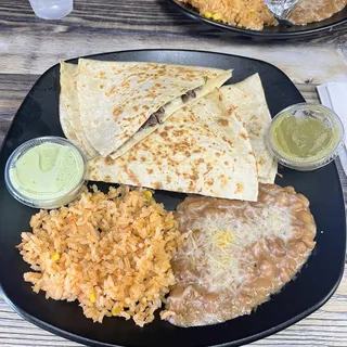 Quesadilla Plate