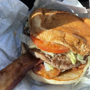 Double Bacon Cheese Burger