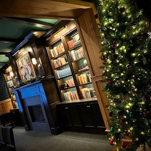 a decorated christmas tree