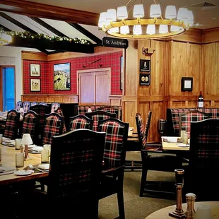 the dining area